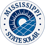 Mississippi State Solar logo.